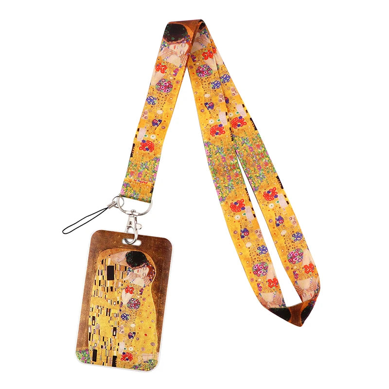 Tejesa Little daisy Lanyard for Key Cute Neck Strap Card ID Badge Holder Key Chain Accessories Wholesale