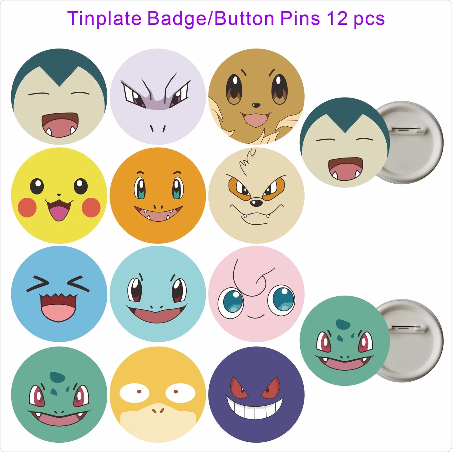 Pokemon Pikachu Birthday Party Favors Gifts Slap Bracelets Stamps Tattoos Stickers Kids Goodie Bag Fillers Party Supplies Decora