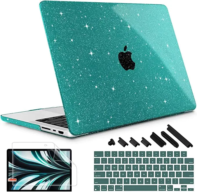 Hemasa  crystal case for MacBook 2024 M4 Air Pro 13inch A2681 A2337 A2338 M2 M1 2022 Pro 14 16 2023 M3 A2289 Retina M2