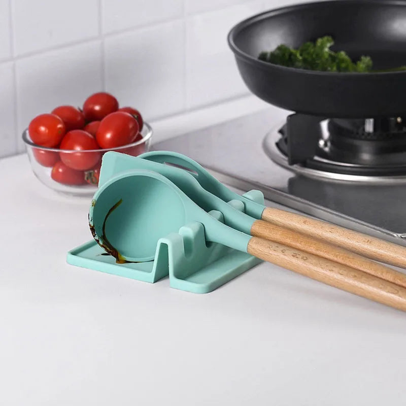 Hemasa Multi-functional Silicone Kitchen Tool Holder for Spoon