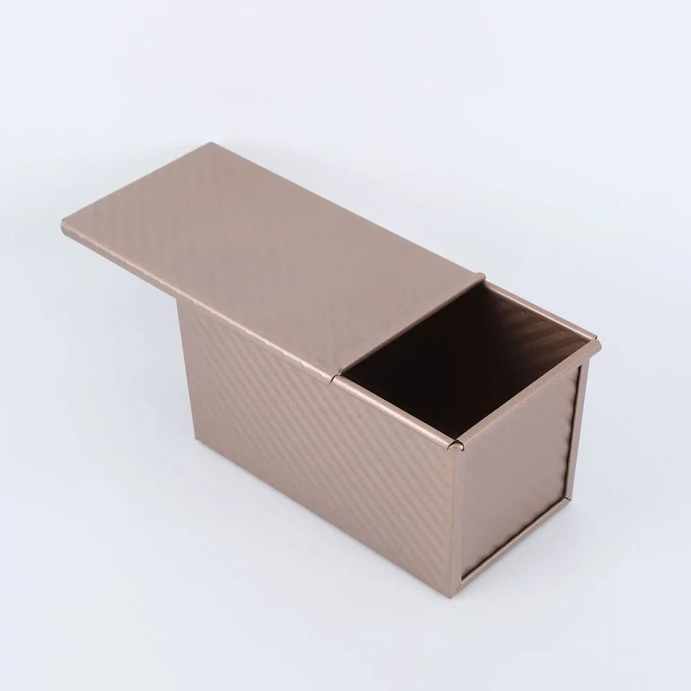 Hemasa 1Pcs Non-Stick Loaf Pan with Lid for Baked Bread - Oven Safe Bakeware for Home Kitchen