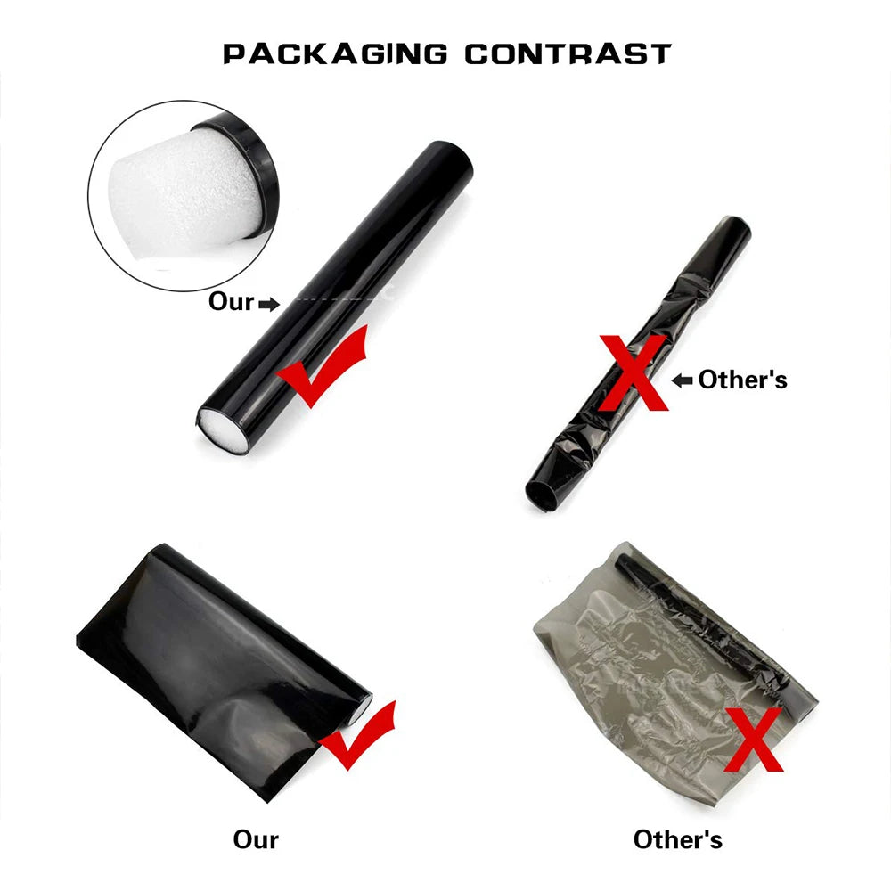 Golden Yellow Light PVC Car Headlights Taillight Film Fog Stretchable Auto Taillight Tint StickersCar Light Film Car Styling