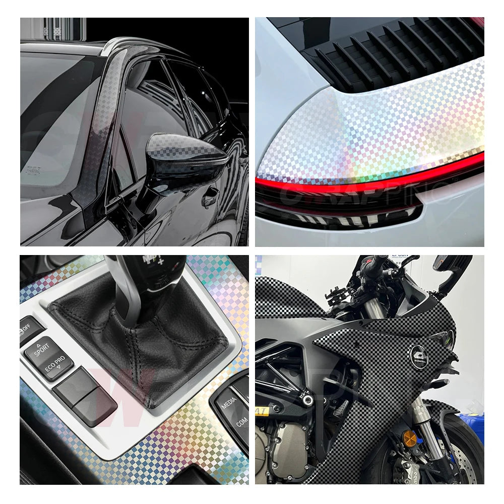 Car Sticker Vinyl Wrap Air Release Car Body Films Waterproof Self-Adhesive Vinyl for Bike Car Modification Motorcycle Stickers