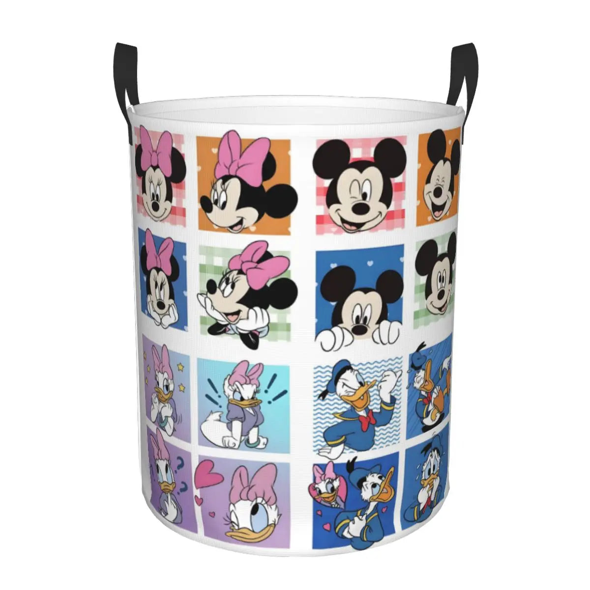 Tejesa Laundry Basket Foldable Clothes Hamper for Nursery Kids Toys Storage Bin