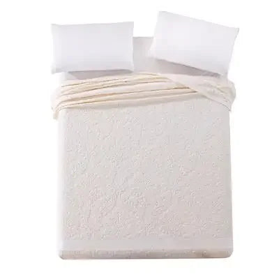 Jacquard Cotton Towel Thread Blanket for Adults Kids Soft Breathable Bedspread Bedclothes Summer Throw Blankets on Sofa/Bed