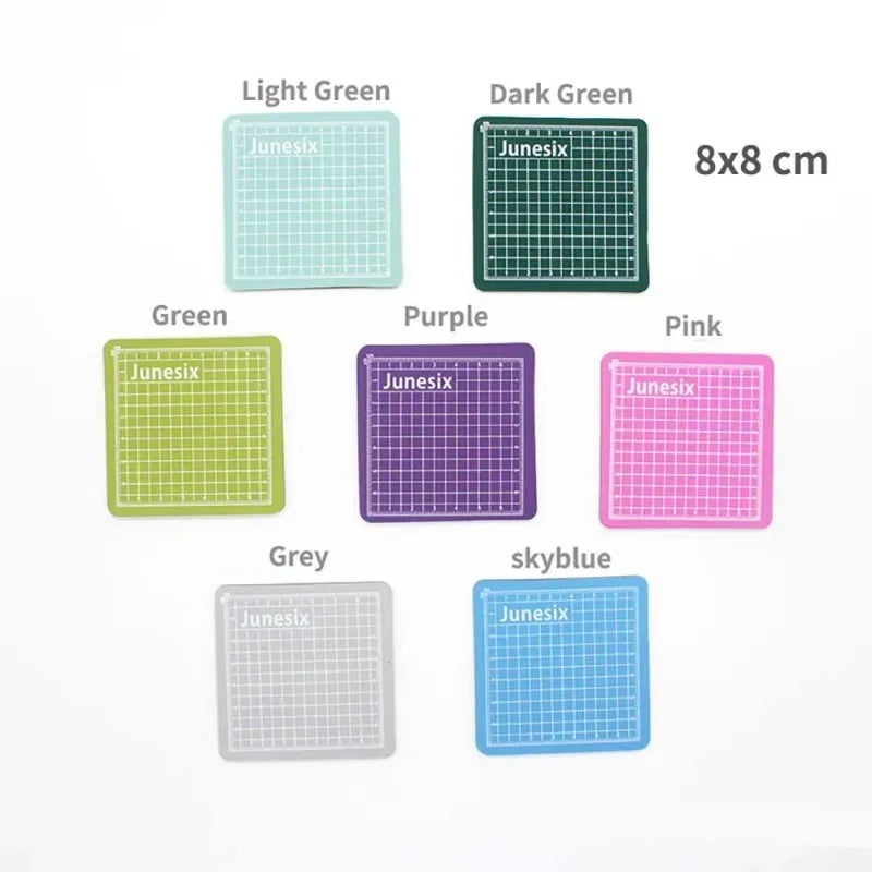 Hemasa  Mini Model Cutting Mat Engraving Pad Art Supplies Stationery School Supplies 8*8cm