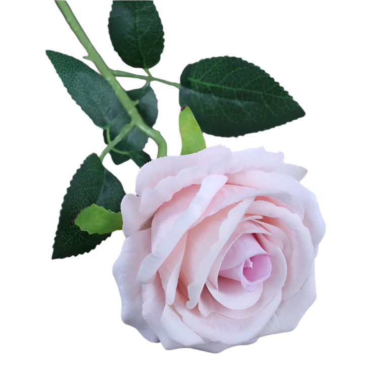 Hemasa 10Pcs Artificial Velvet Rose Flower Branch Wedding Decor Party Scence Layout Bride Holding Flowers Home Decoration Rose Flowers