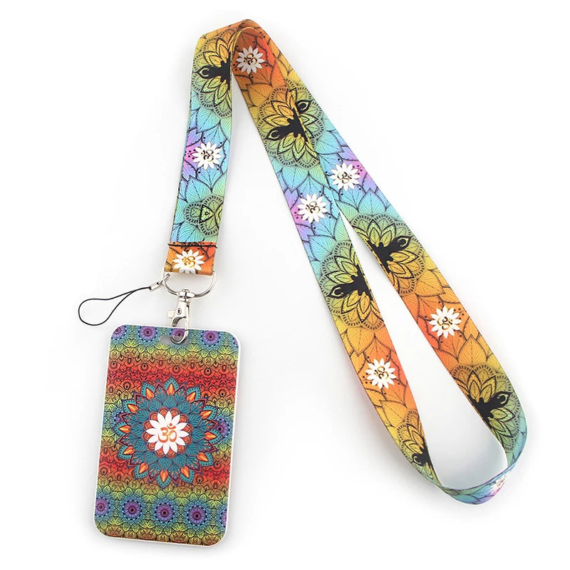 Tejesa Little daisy Lanyard for Key Cute Neck Strap Card ID Badge Holder Key Chain Accessories Wholesale