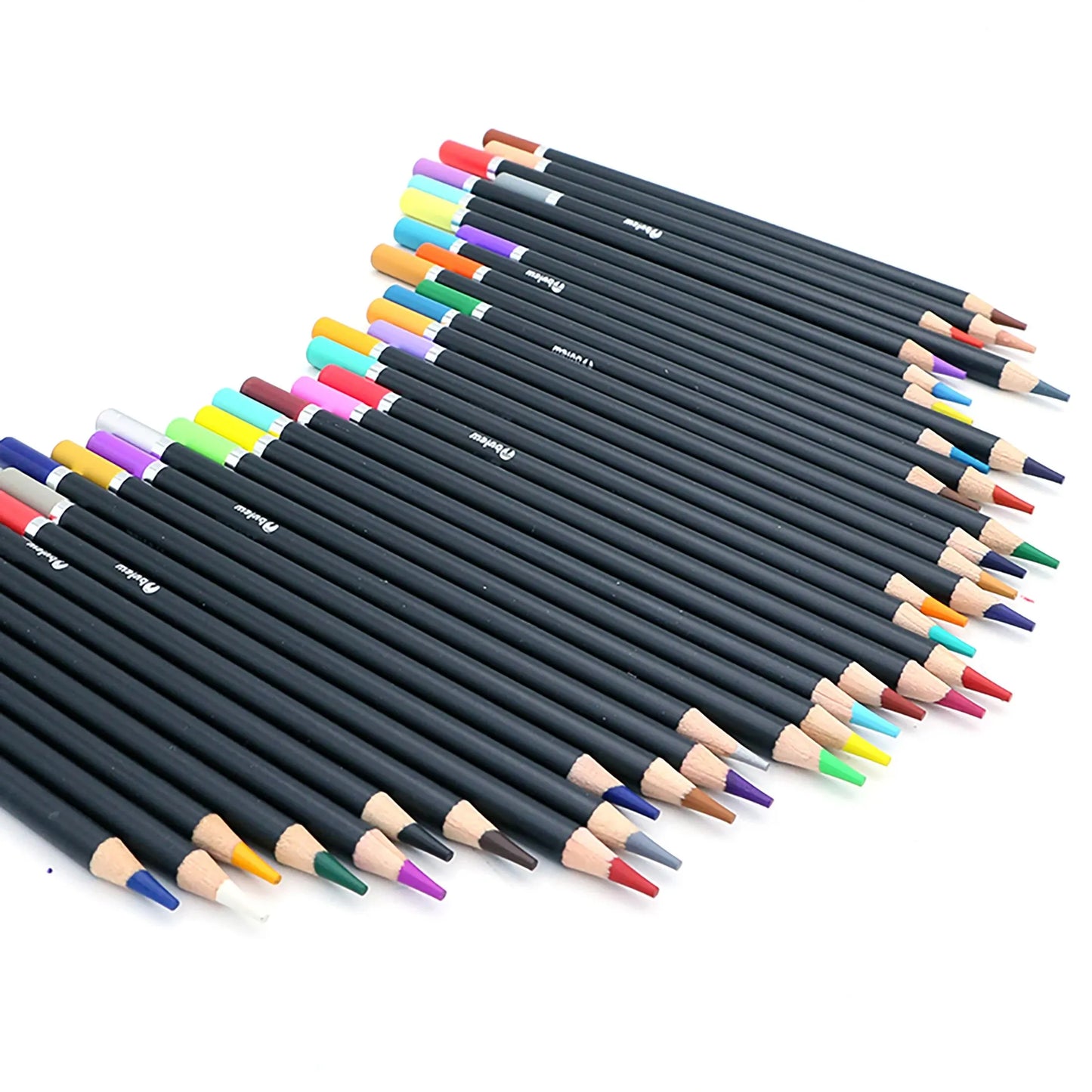 Hemasa 12/24/36 Piece Set of Water-soluble Colored Pencils, Rough Triangular Logs, Painting and Art Tools