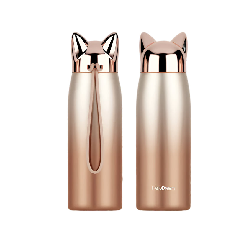 Hemasa 300ml  Steel Water Bottle /Small Coffee Thermos Cup With Lid