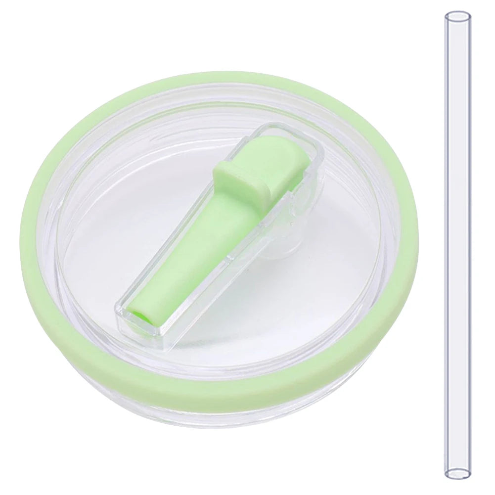 Water Cups Accessories for Stanley 40oz Tumbler Siliocne Water Bottle Boot Straw Lid Handle Strap Keychain Charm Chain Cup Decor