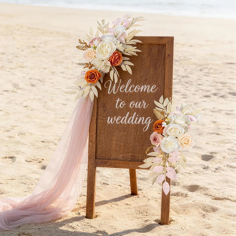 Tejesa Artificial Flower Arch for Home Decoration/Wedding/Festival/ Hotel and Auditorium