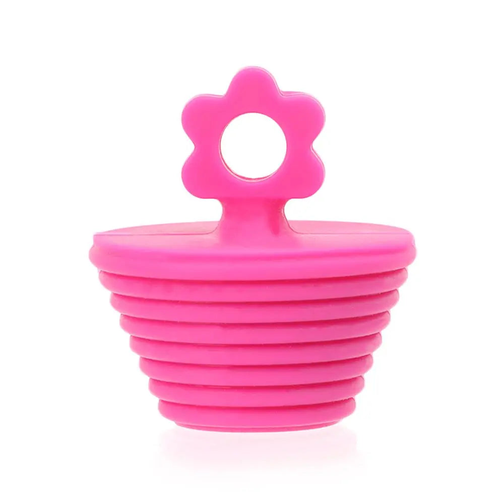 Hemasa 2Pcs Silicone Drain Stopper Universal Bathtub Plug Shower Bath Tub Sink Drains Replacement Bathroom Accessories