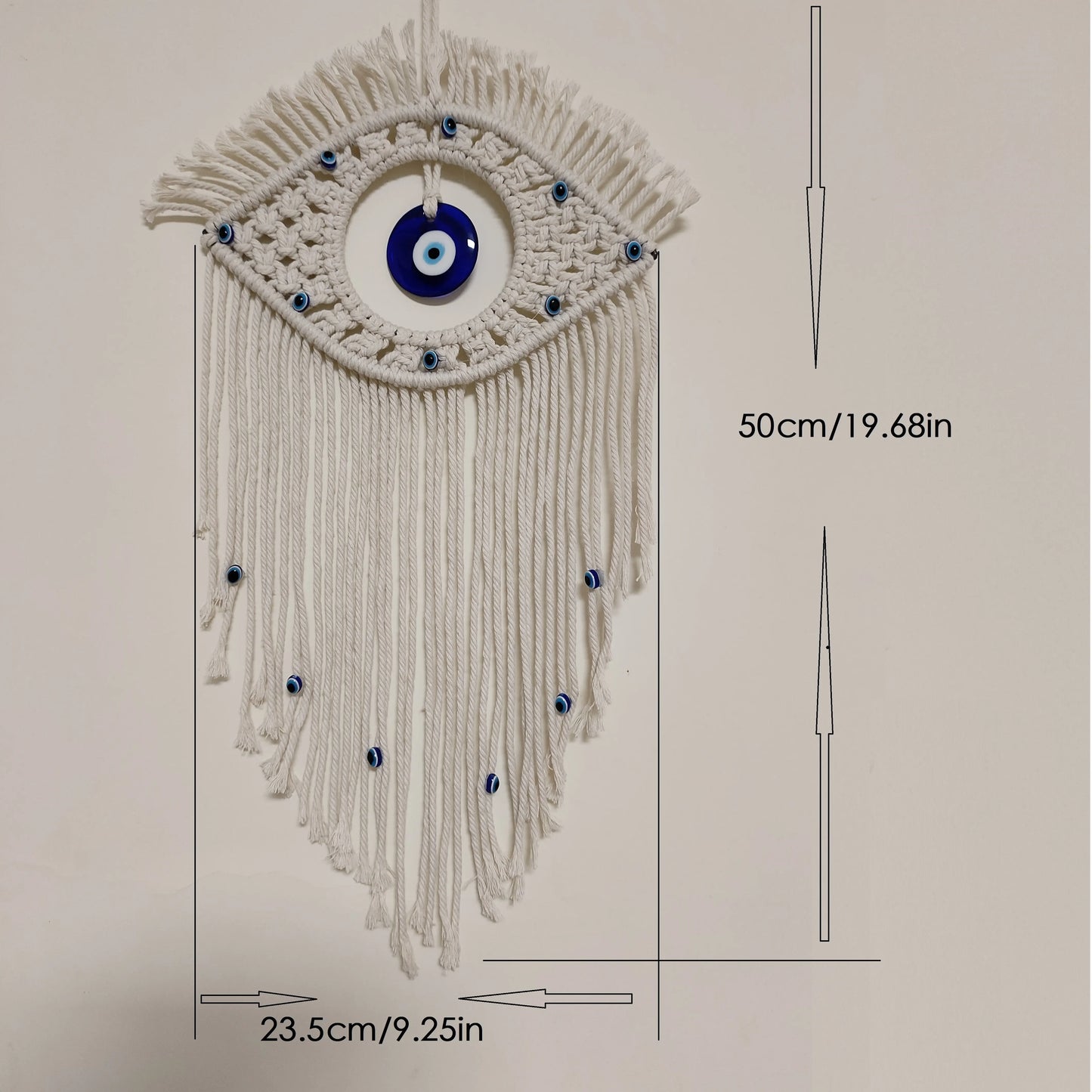 Tejesa  Turkish Blue Evil Eye Wall Tapestry / Home Decor