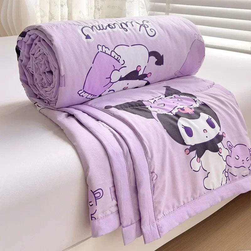 Hemasa   Children's Nap Quilt Office Blanket Cute Class A Washed Cotton