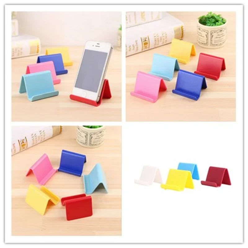 Hemasa 2 PCs Phone Holder Candy Mini Portable Fixed Holder for Kitchen Movable Shelf Organizer Holder