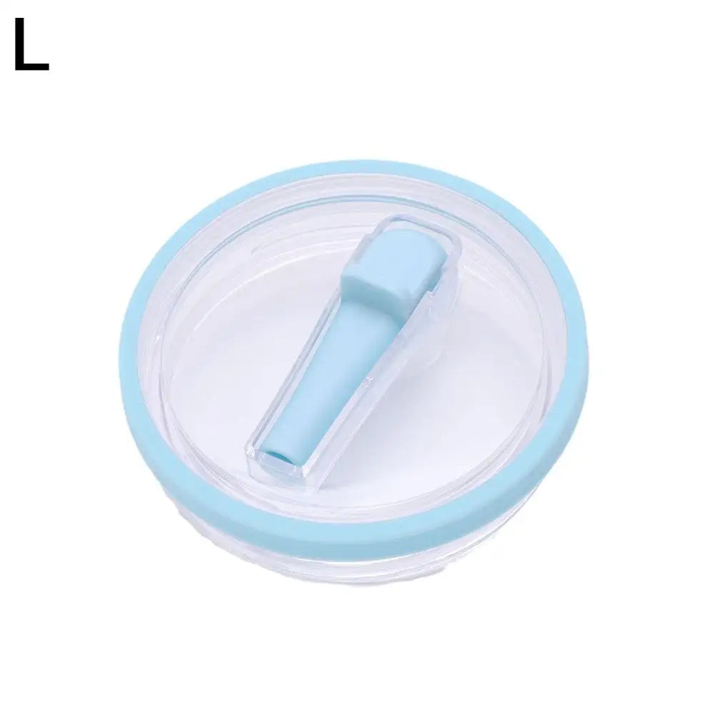 40 Oz Tumbler Flip Straw Lid Replacement Fit For Stanley Quencher, Spill Proof Splash Resistant Tumbler Lids,Reusable Straw Cap