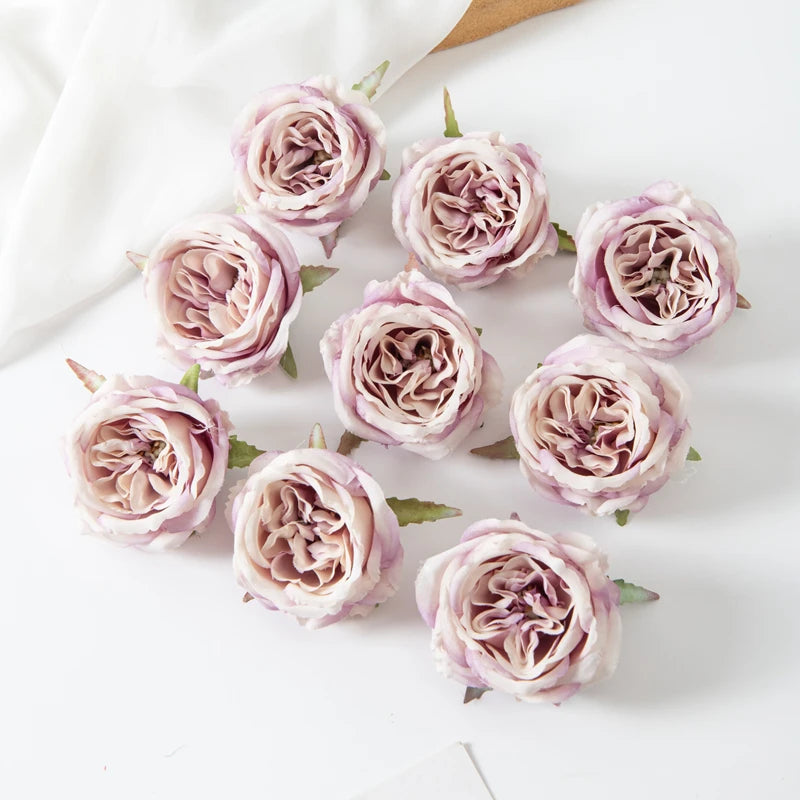 Artificial Flowers Silk Peony Home vase table Party Wedding Decoration Outdoor Garden Christmas Wreaths Flower Wall Scrapbooking