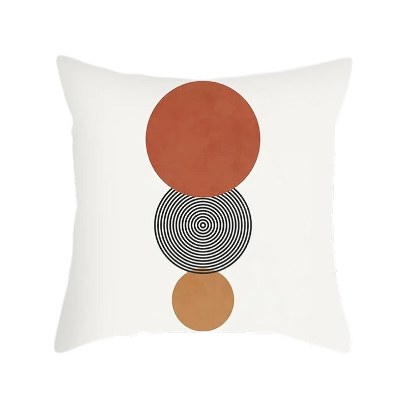 Hemasa Abstract Geometric Decorative Pillowcase Sofa Cushion Cover Soft Throw   Home Office Bedroom