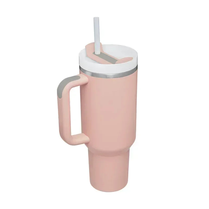 40oz Insulated Tumbler 2.0 - Vacuum-Sealed Stainless Steel Thermal Mug with Handle Straw for Hot and Cold Drinks 1P hot selling