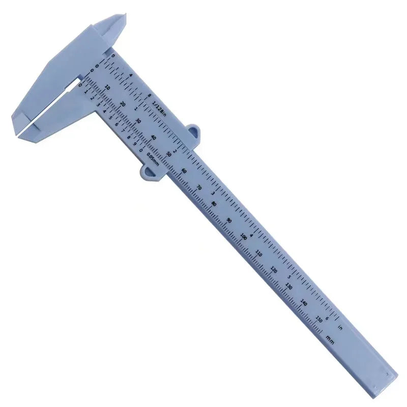 Hemasa 2Pcs Vernier Caliper/Plastic Caliper/Plastic Vernier Caliper, Student Caliper,Experimental Measurement Tool