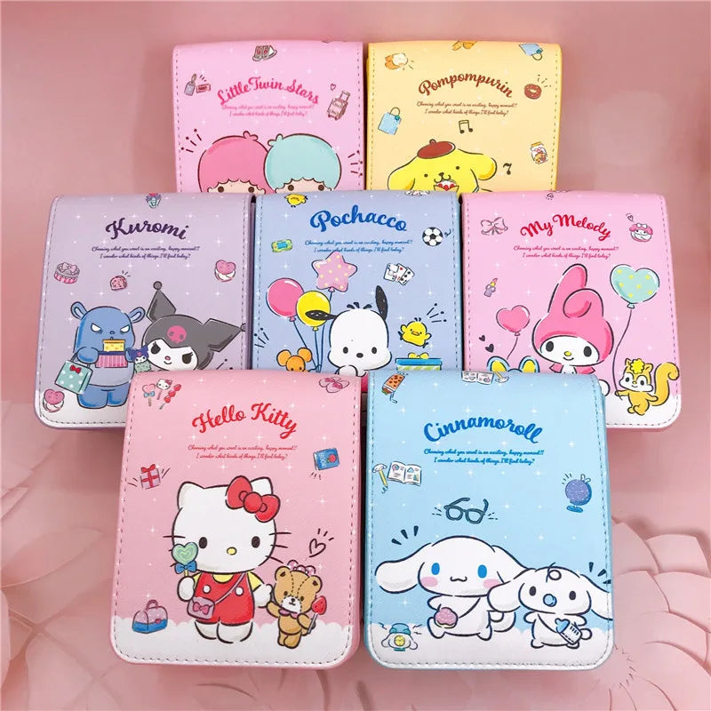 Hello Kitty Shoulder Bag Girls Gifts Sanrio Bags Melody Pudding Cinnamoroll Kuromi Little Twin Stars Crossbags Cute Coin Purses