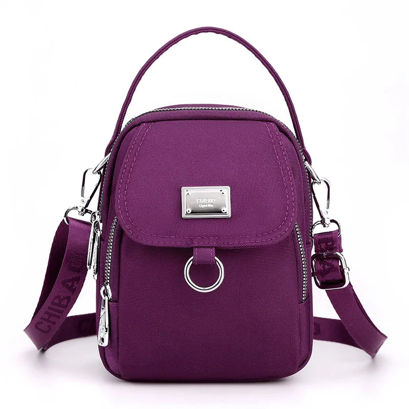 Small Shoulder Bag Women CrossBorder Supply Of Composite Fabric Leisure Mini Shoulder Bag Ladies Backpack Embroidered Han Pocket