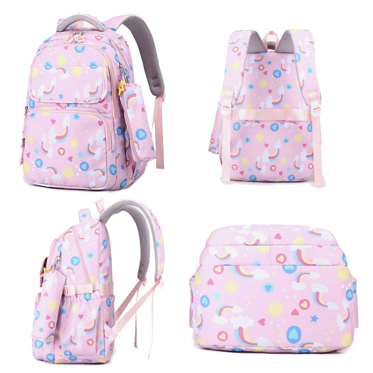 3 In 1 Kids  School Backpack Small Student Book Bag with Lunch Bag ＆ Pencil Case
