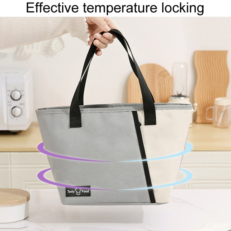 Portable Handheld Insulated Lunch Pack Outdoor Picnic Bento Bag