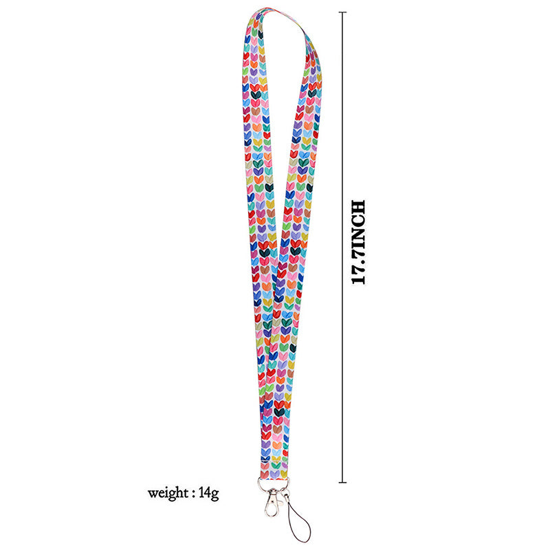 1pc Heart Series Lanyard