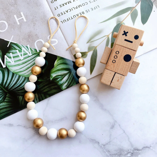 Curtain Tieback | Holdbacks | Boho Curtain Stays |Natural Wooden Bead Curtain Ties | Hooks Ropes.