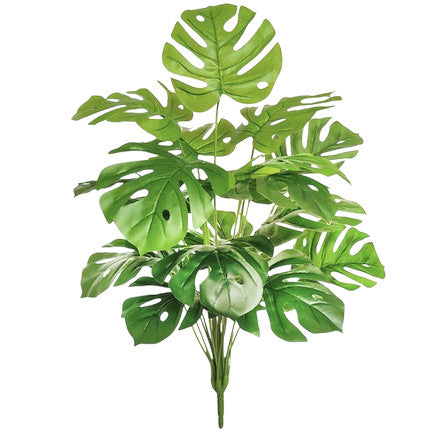 Tejesa 60-103cm Artificial Monstera deliciosa Pothos Alocasia Leaf Fake Plant Ornamental Festive Home Office Decoration