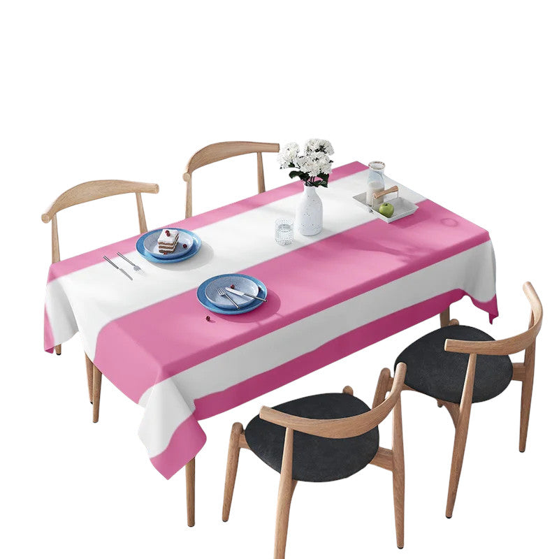 Tejesa Waterproof Tablecloth for Dining Room  Overlay Table Cover Party Decor /Luxury Table Linens Home Kitchen Table