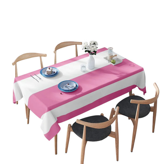 Tejesa Waterproof Tablecloth for Dining Room  Overlay Table Cover Party Decor /Luxury Table Linens Home Kitchen Table