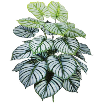 Tejesa 60-103cm Artificial Monstera deliciosa Pothos Alocasia Leaf Fake Plant Ornamental Festive Home Office Decoration