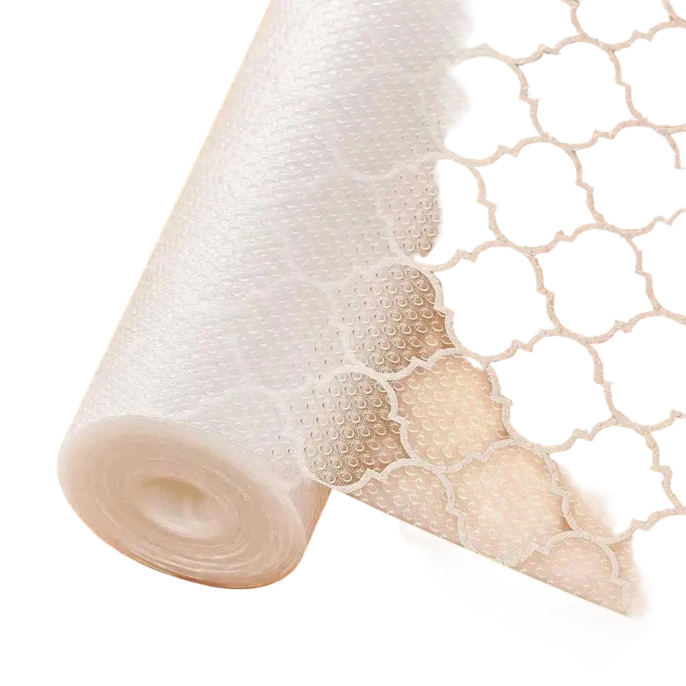 Tejesa 30x100CM Reusable Transparent Drawer Liners Washable Kitchen Cabinet Dustproof Mat Refrigerator Non-Slip Liners Mats