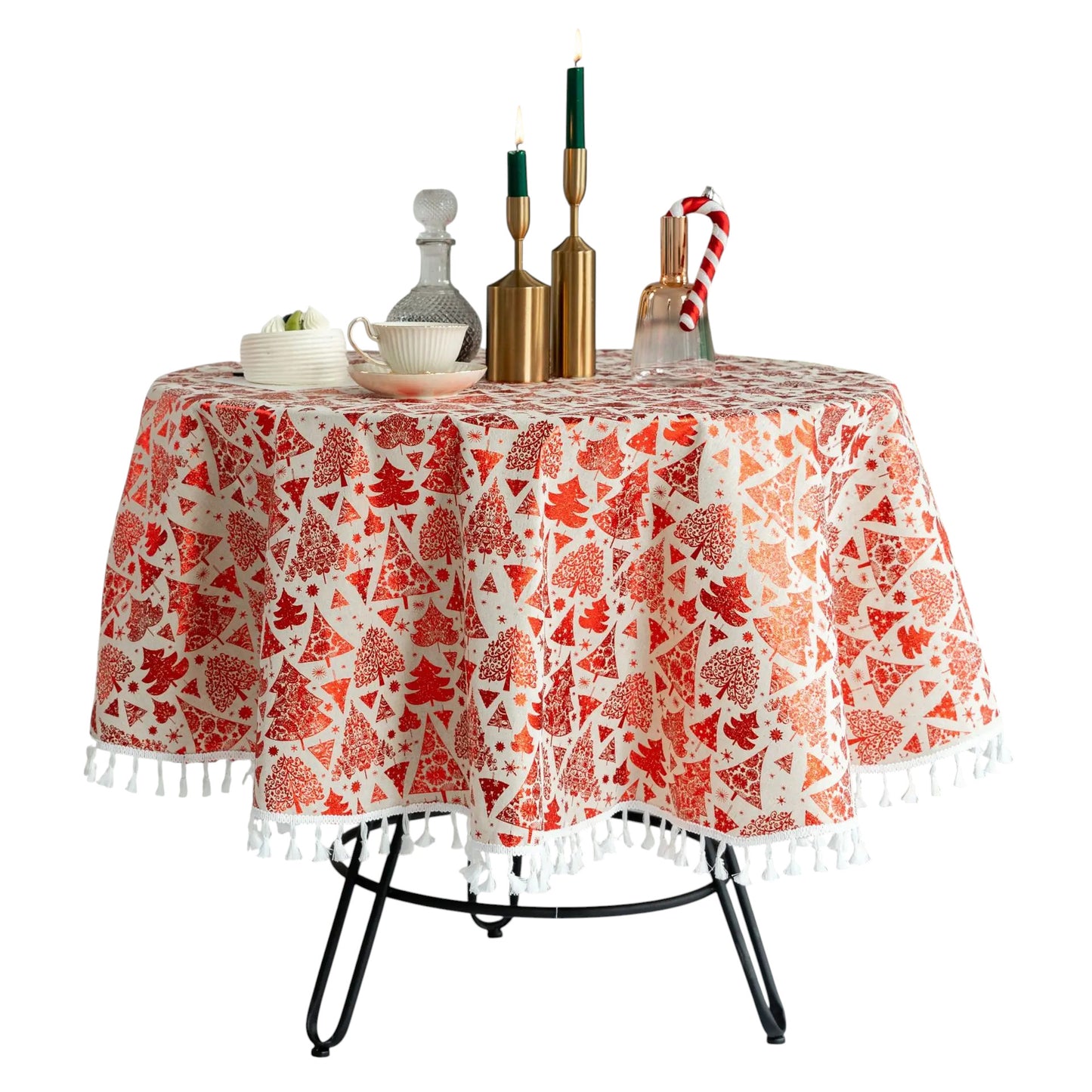 Tejesa  linen  Christmas decorative dining table coffee table cloth