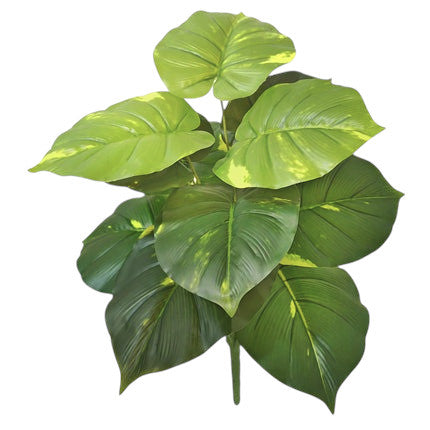 Tejesa 60-103cm Artificial Monstera deliciosa Pothos Alocasia Leaf Fake Plant Ornamental Festive Home Office Decoration